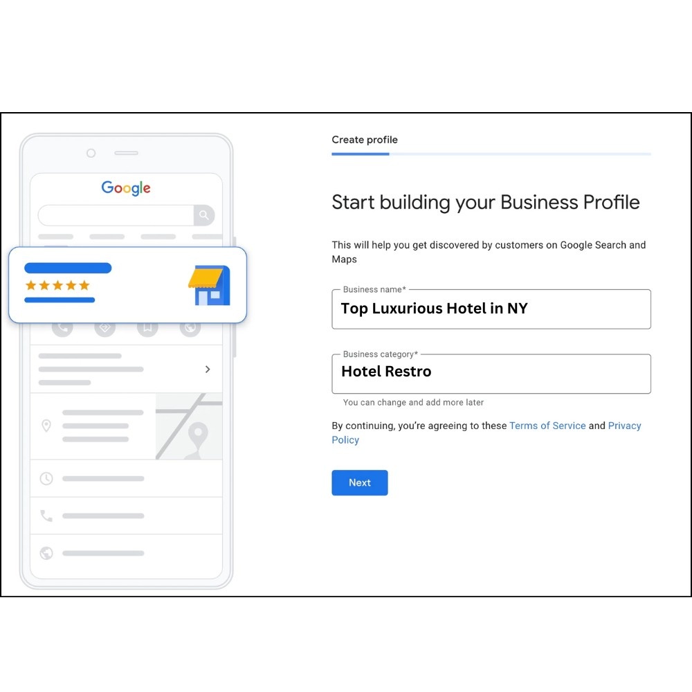Local SEO sample